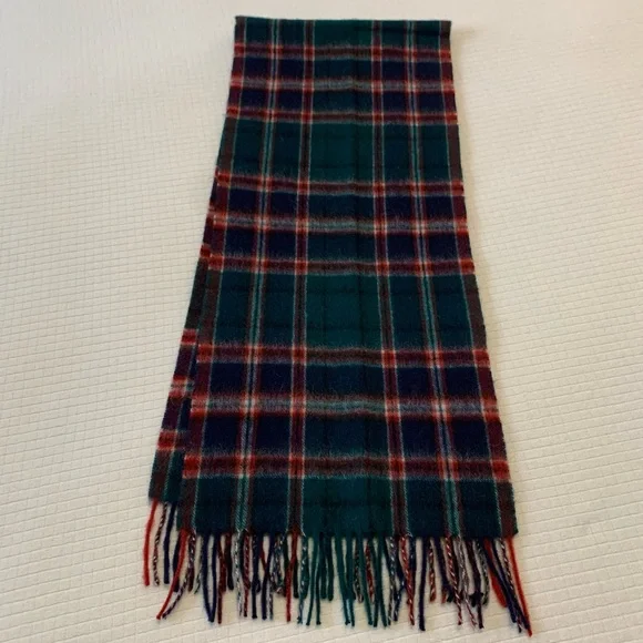 Clans Scotland 100% wool tartan plaid scarf - Picture 5 of 10